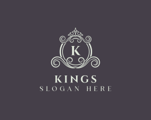 Majestic Elegant Crown logo design