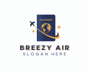 Air Travel Passport logo design