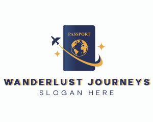 Travel - Air Travel Passport logo design