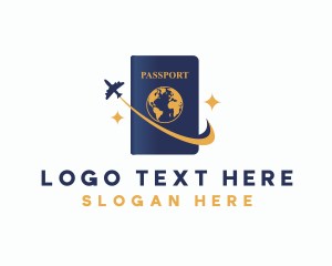 Travel - Air Travel Passport logo design