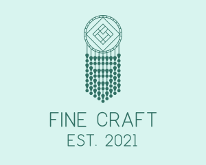 Macrame Wall Hanging logo design