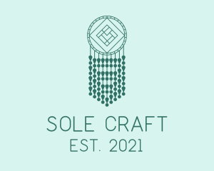 Macrame Wall Hanging logo design