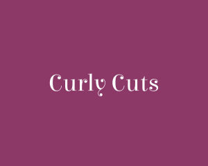 Curly - Curly Feminine Cosmetics logo design