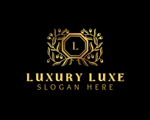 Luxury Vine Winery  logo design