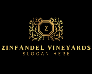 Luxury Vine Winery  logo design