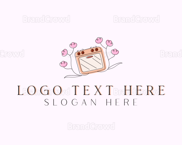 Microwave Pastry Baking Logo