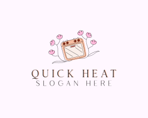 Microwave - Microwave Pastry Baking logo design