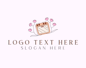 Dessert - Microwave Pastry Baking logo design