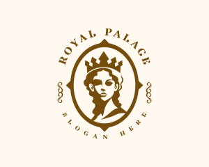 Royal Beauty Queen logo design