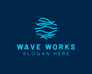 Wave Wellness Therapy logo design