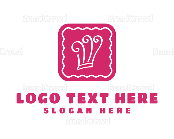Pink Confectionary Kitchen Logo