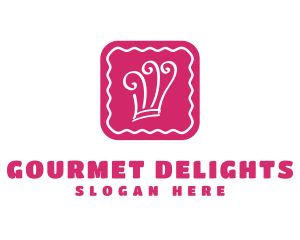 Pink Confectionary Kitchen logo design