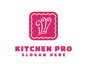 Pink Confectionary Kitchen logo design