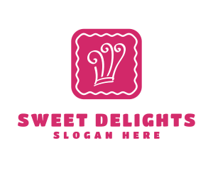 Pink Confectionary Kitchen logo design