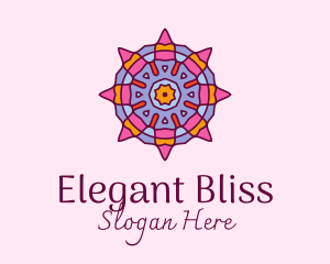 Pattern - Flower Mandala Decoration logo design