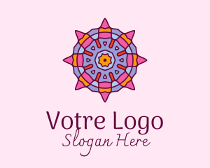 Multicolor - Flower Mandala Decoration logo design