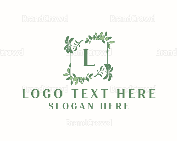 Eco Foliage Leaf Logo