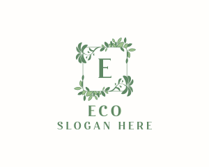 Eco Foliage Leaf logo design
