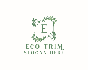 Eco Foliage Leaf logo design