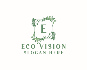 Eco Foliage Leaf logo design