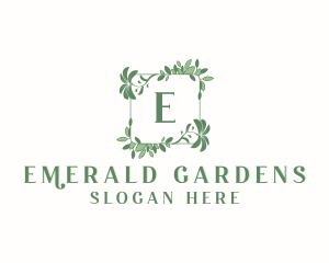 Eco Foliage Leaf logo design