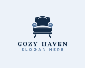 Home Decor Chair Upholstery logo design