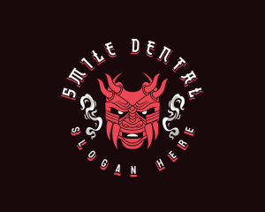 Japanese Demon Smoke Logo