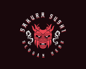 Japanese - Japanese Demon Smoke logo design