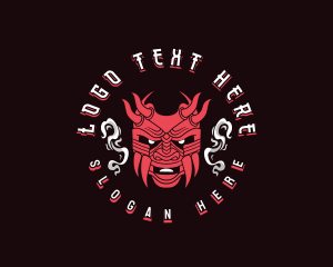 Japanese Demon Smoke Logo