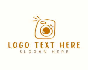 Video - Cute Camera Photography logo design