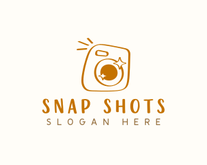 Cute Camera Photography logo design