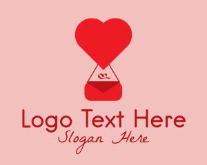 Handbag - Heart Fashion Purse logo design