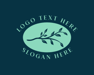 Vegetarian - Organic Herbal Plant logo design