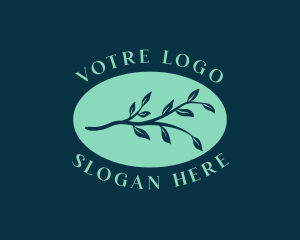 Organic Herbal Plant Logo