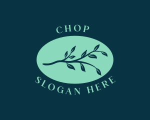 Organic Herbal Plant Logo