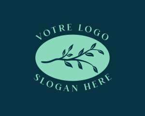 Leaves - Organic Herbal Plant logo design
