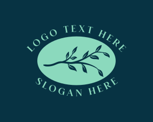 Eco - Organic Herbal Plant logo design
