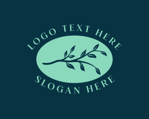 Organic Herbal Plant Logo