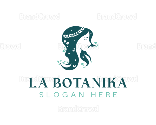 Organic Beauty Salon Logo