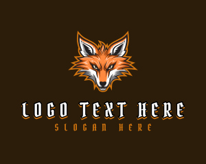 Play - Wild Fox Gaming logo design