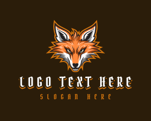 Mascot - Wild Fox Gaming logo design