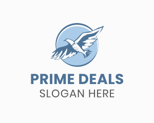 Amazon - Majestic Soaring Eagle logo design
