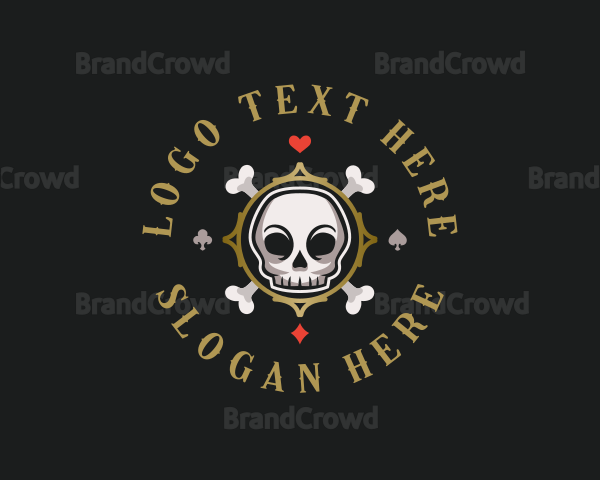 Skull Poker Casino Logo