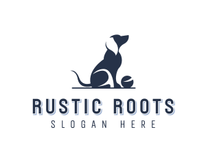 Pet Dog Training Logo