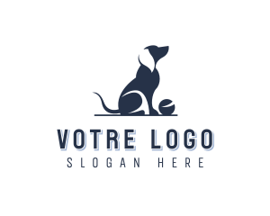 Pet Dog Training Logo