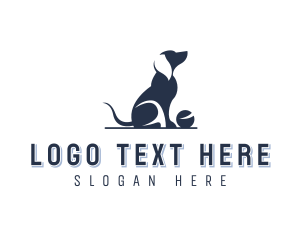 Pet Dog Training Logo