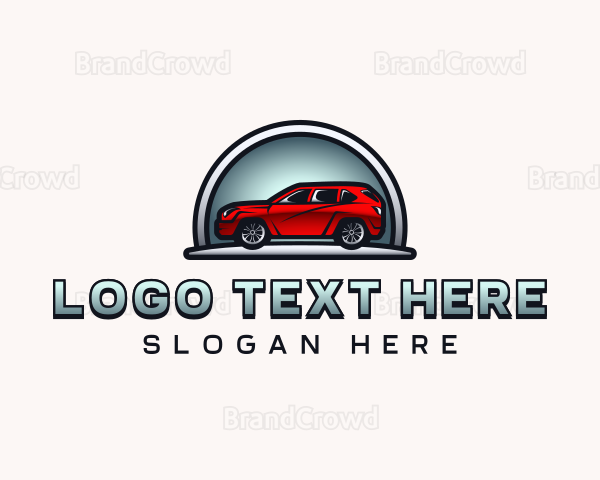 Car SUV Mechanic Logo