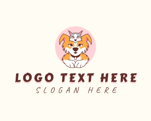 Feline - Cat Dog Pet logo design