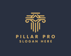 Modern Pillar Firm logo design