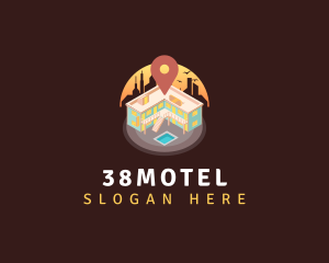 Apartment Location Rental logo design